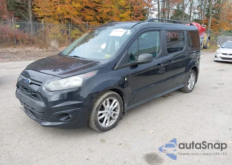 2015 Ford Transit Connect Xlt z USA, uszkodzony, nr VIN NM0GS9F75F1195871